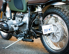 BMW 2 VALVE SWINGARM MOUNTED LICENSE PLATE MOUNT image 0