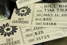 GIFT CERTIFICATE