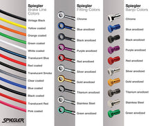 SPIEGLER STAINLESS STEEL BRAIDED BRAKE LINE KITS